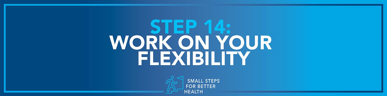 Small Steps for Better Health Step 14