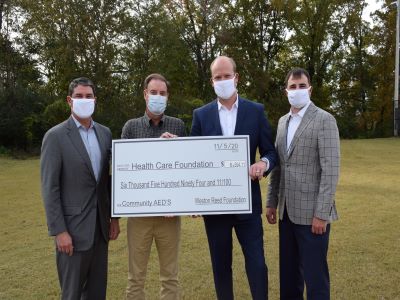 Weston Reed Foundation donates AEDs