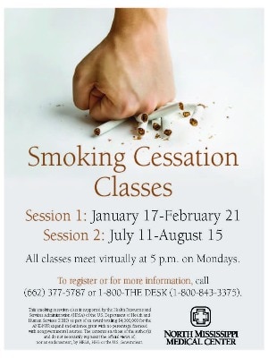 Smoking cessation poster