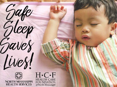 safe sleep saves lives poster