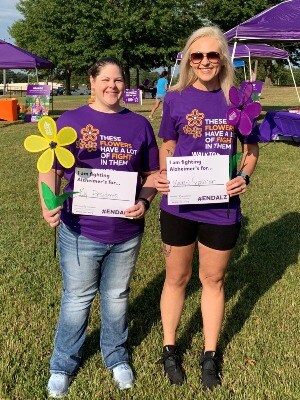 Walk for Alzheimer's participants