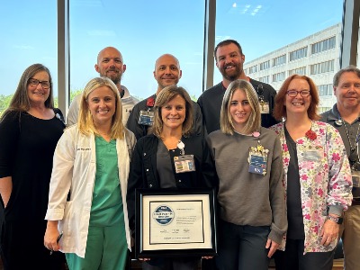 NMMC Heart and Vascular Institute team members receive award