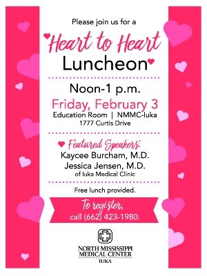 heart to heart luncheon poster